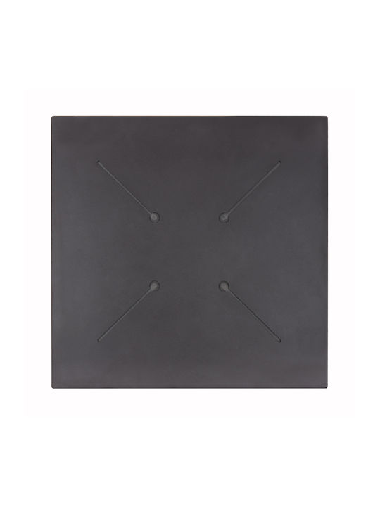 HomeMarkt Square Table Surface HPL White 80x80cm HM5839.23 2 Pieces