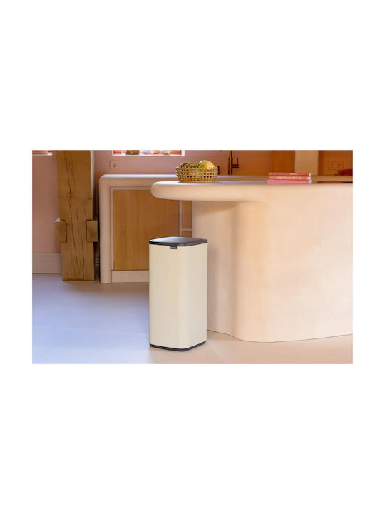 Brabantia Waste Bin Waste Plastic Beige 30lt 1pcs
