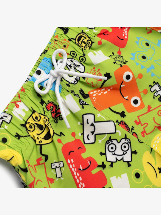Funky Kids Swimwear Swim Shorts Green