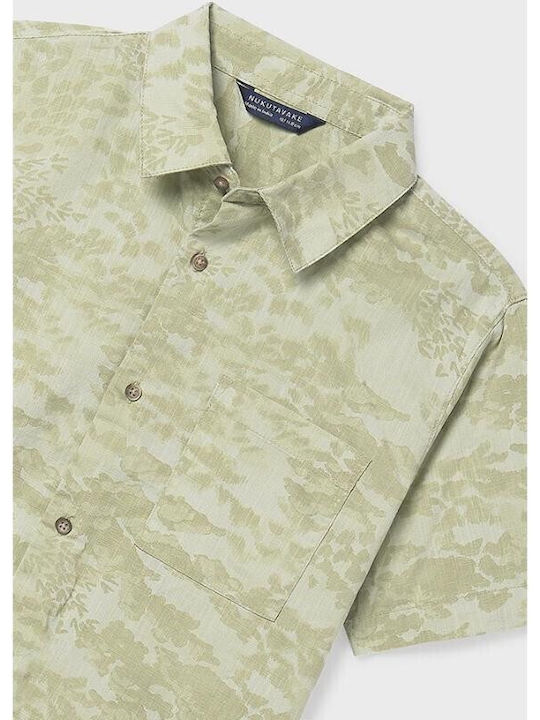 Kids Shirt Short Sleeve Green