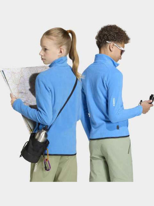 Αθλητική Παιδική Ζακέτα Fleece Μπλε Full-zip