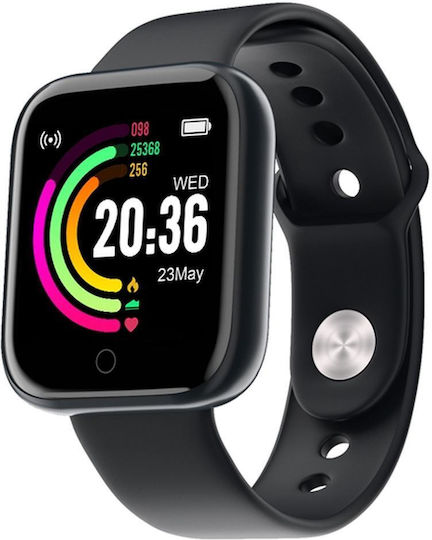 Eko Smartwatch με Παλμογράφο (Μαύρο)