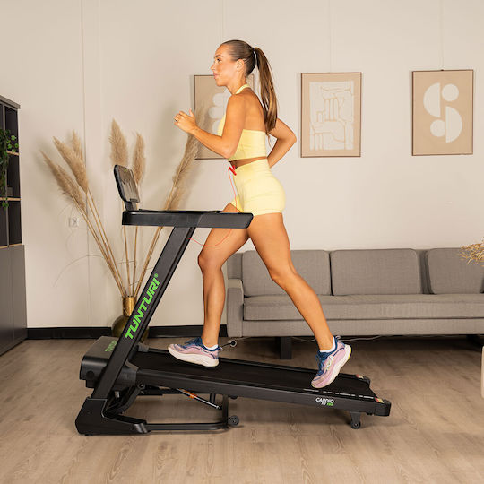 Tunturi 3hp Electric Foldable Treadmill for User up to 130kg