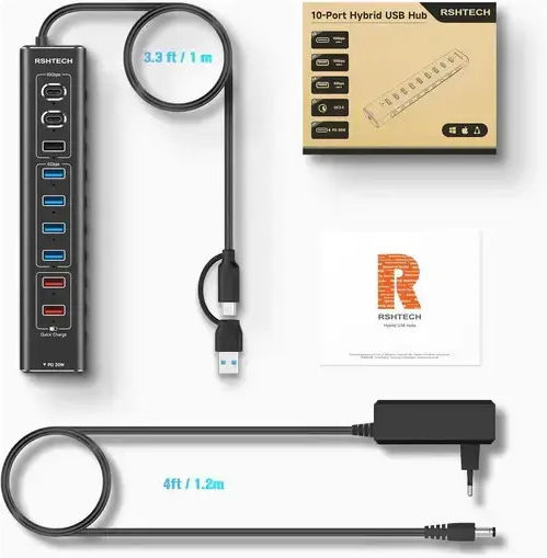 Nordic 904001 KVM & Data Switch με USB / USB-C