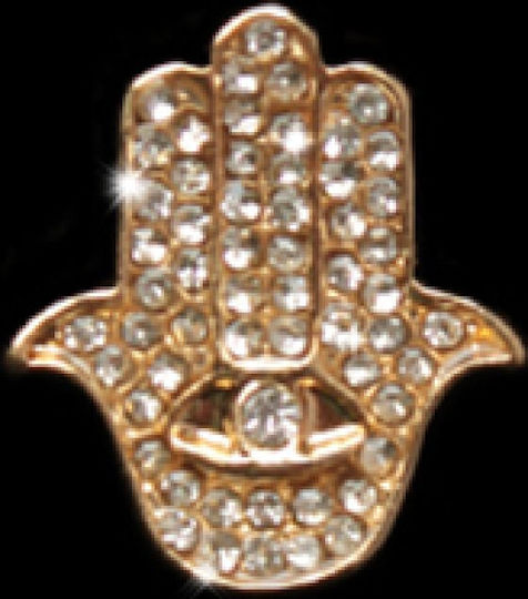 Strap Jewellery Charms Diamonds Hand Fatima Gold Oem