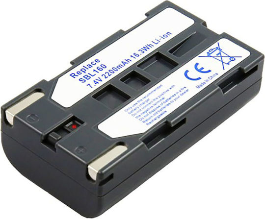 Avizar Li-ion Battery 7.4v Samsung Sc-l52 Camcorder 2200mah Black
