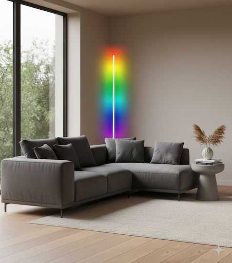 Mozos LED Φωτιστικό Δαπέδου Υ140εκ. Λευκό Mozos LED Φωτιστικό Δαπέδου Υ140εκ. Λευκό