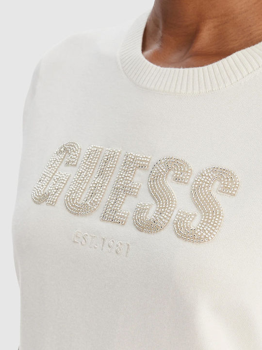 Damen Pullover Ecru