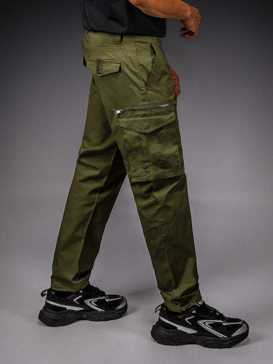3.0 Cargo-Hose Jogginghose Khaki