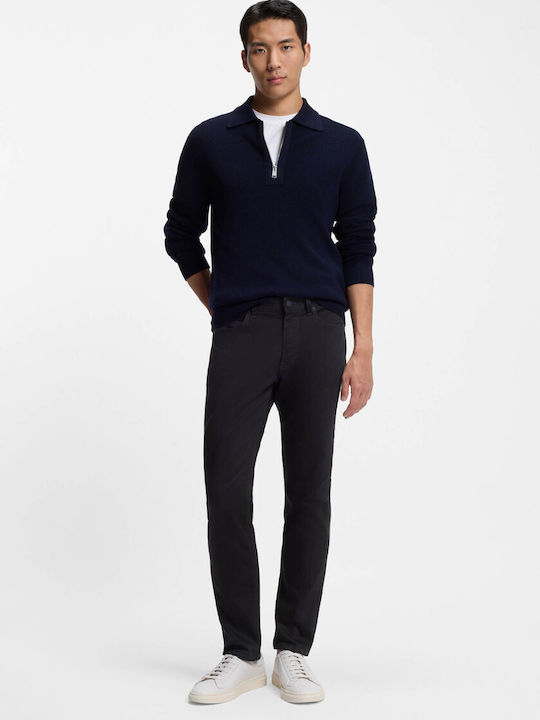 Men's Elastic Trousers Dark Blue