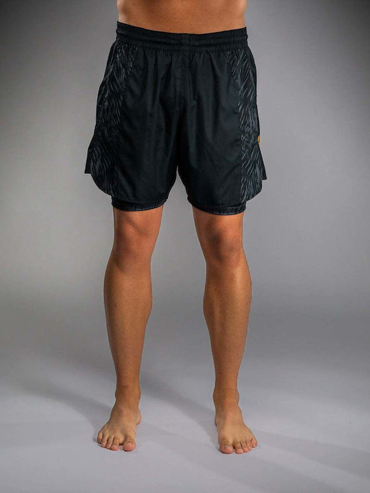 Sportliche Herrenshorts Black/grey