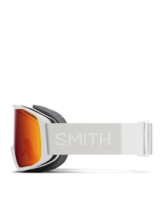 Smith Ski & Snowboard Goggles Kids White with Lens in Red Color