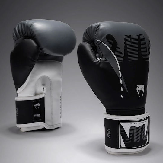 Venum Mănuși de Box din Piele Sintetică pentru Competiție Negre