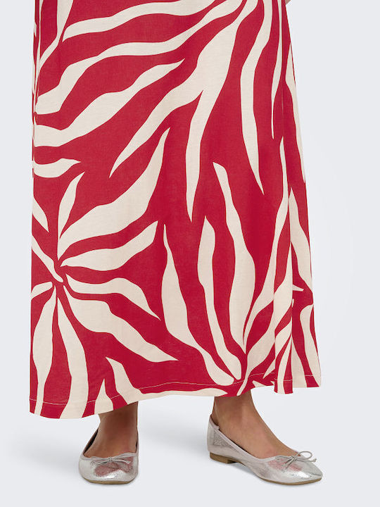 Maxi Skirt Red