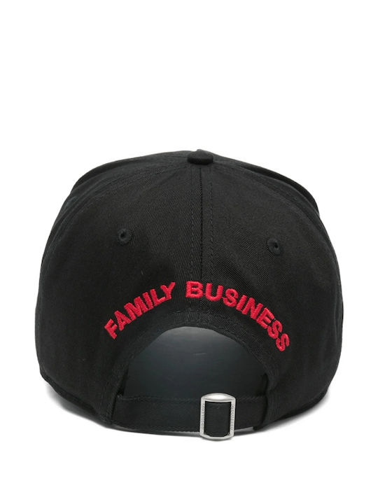 Dsquared2 Dsq2 Bros Baseball Kappen Strapback Bcm0989 05c00001 2124 Schwarz