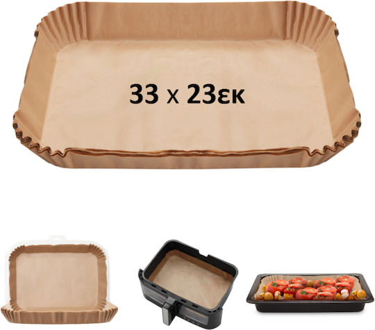 Izzy IZ-8251 Non-stick Papers for Air Fryer 33x23cm 50pcs