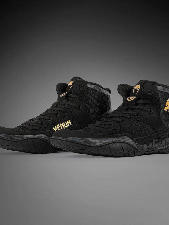 Venum Wrestling Shoes Black