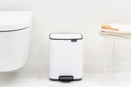 Brabantia Plastic Bathroom Basket 7lt White