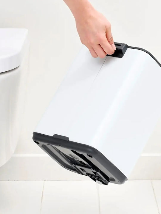 Brabantia Plastic Perie de toaletă 7lt Alb