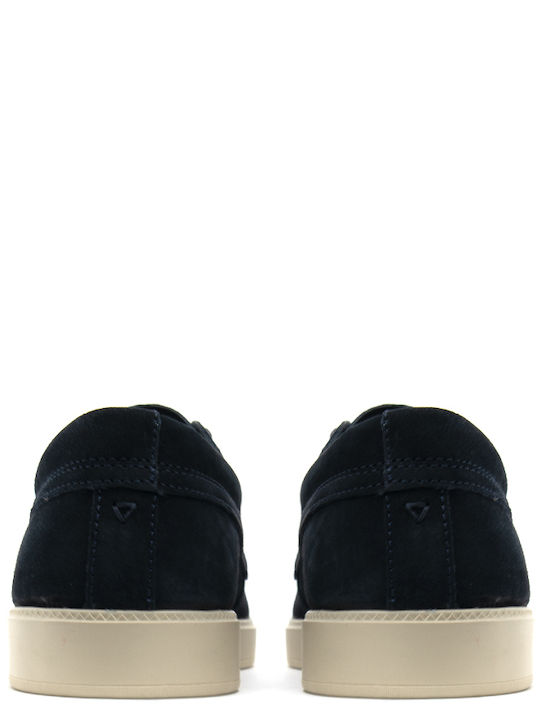 Men's Suede Boat Shoes Blue