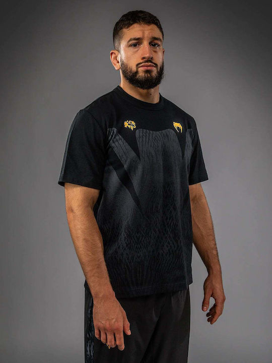 Venum Herren Kurzärmlig T-Shirt VENUM-06005-109 Schwarz
