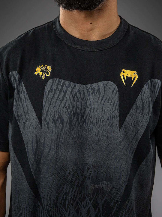 Venum Herren Kurzärmlig T-Shirt VENUM-06005-109 Schwarz