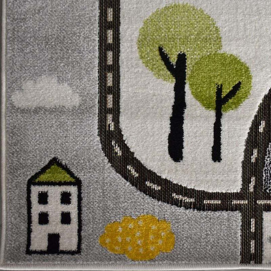 Saray Home Kids Synthetic Rug 3d City Adventure 200x250cm