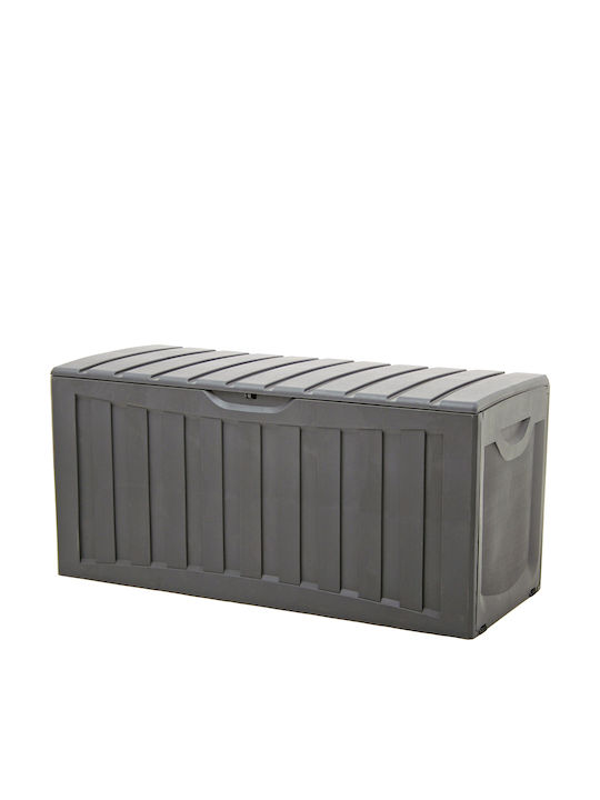 Ram Outdoor Storage Box 340lt Black L118xW53xH57cm