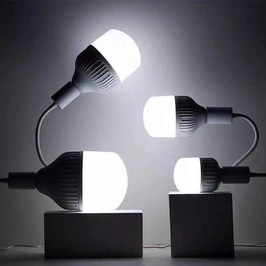LED крушка 30W за фасунга E27 Неутрално бяло