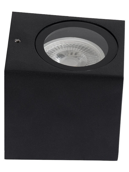 kelvo Burano Επιτοίχιο Εξωτερικό Φωτιστικό GU10 IP65 8x8x7εκ.