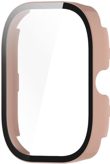 Redmi Watch 4 Xdfind Gehärteter Film Integrierter PC Watch Schutzabdeckung Rosa