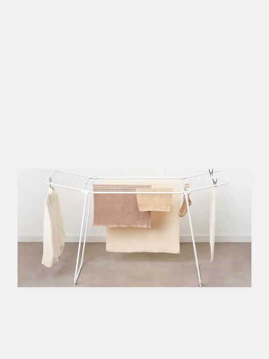 Brabantia Folding Floor Clothes Drying Rack with Hanging Length 18m
