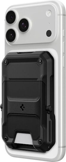 Spigen Tough Armor Pro Wallet Magsafe 5 Card Black Afa09327