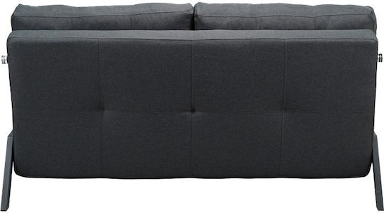 Pakketo Fancy Doppelsitzer Sofa Bett Anthrazit 150x92x77cm