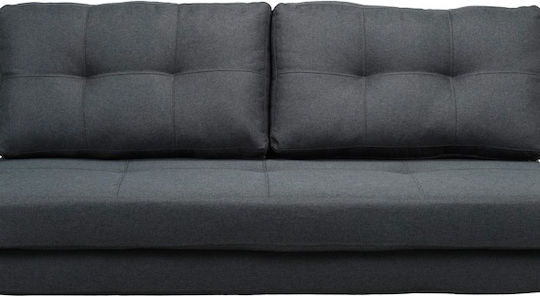 Pakketo Fancy Doppelsitzer Sofa Bett Anthrazit 150x92x77cm