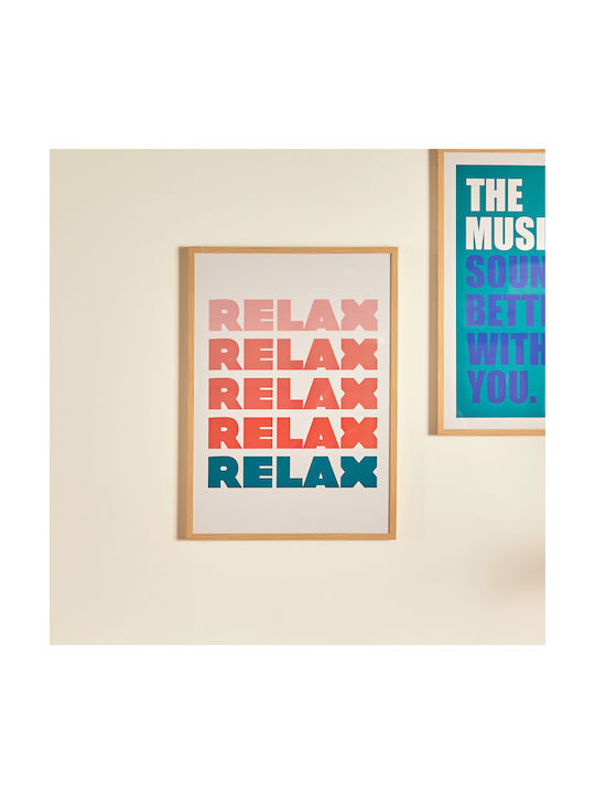 Atmosphera Painting Poster Frame Relax Darius 50x70 cm – Modern Flow Collection 206434b