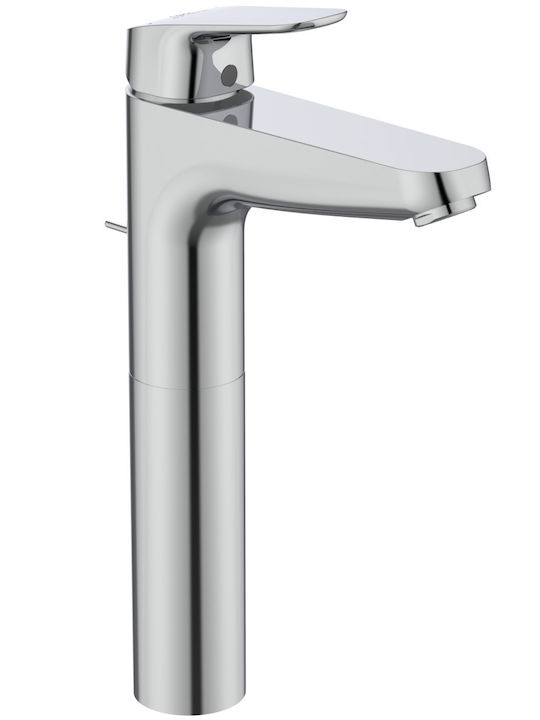 Ideal Standard Standard Αναμεικτική Μπαταρία Νιπτήρα Ψηλή Ασημί