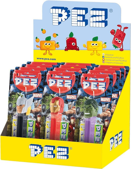Marvel Universe Pez Dispenser Bomboane 8.5g 12 bucăți