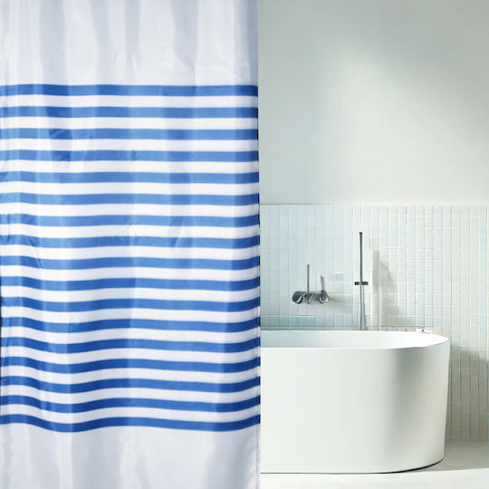 Marine Fabric Shower Curtain 180x200cm Marine 200278