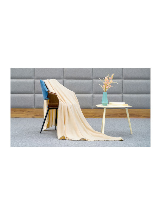 Teesa Κουβέρτα Fleece Μονή 150x200εκ. Cream TSA8901-5