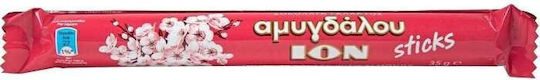 ION Stick cu migdale Ciocolata Lapte migdale 35gr 20buc