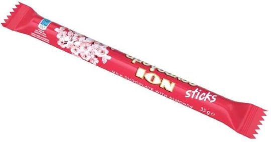 ION Stick cu migdale Ciocolata Lapte migdale 35gr 20buc