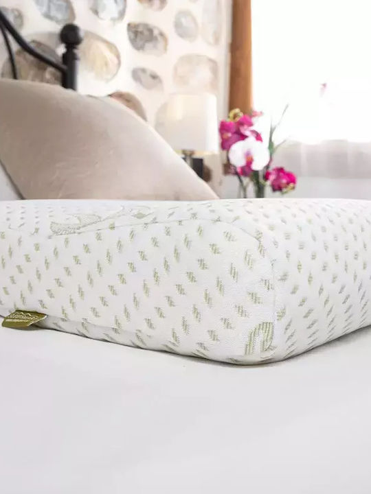 Alpha Foam Kids Sleep Pillow Memory Foam Deluxe White 32x48cm