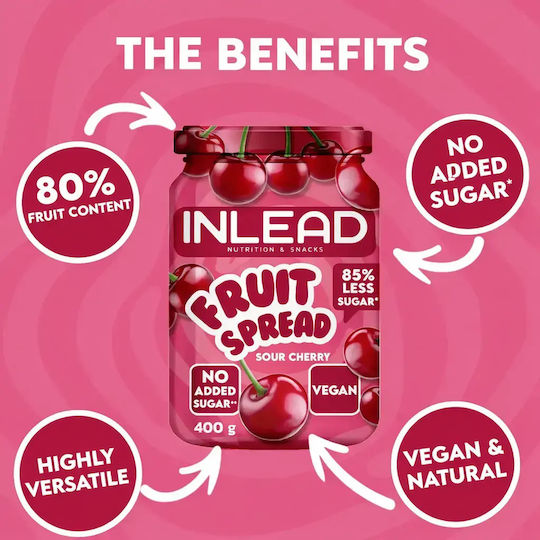 Inlead Fruit Spread Apple Cinnamon Χγ 400ml