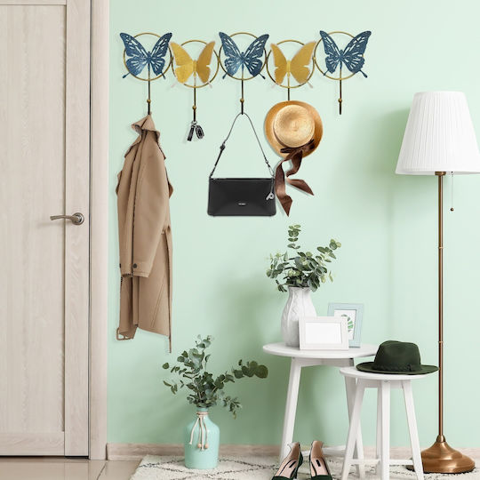 Wallity Μεταλλική 5 Θέσεων 59.5x23cm Wallity Μεταλλική 5 Θέσεων 59.5x23cm