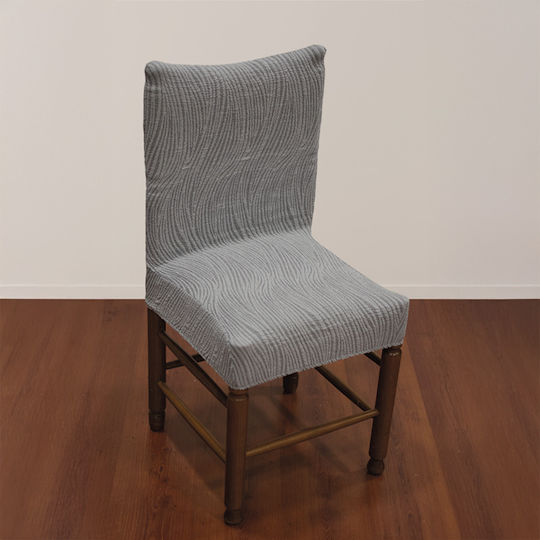 Epavlis Homeware Ελαστικό Κάλυμμα Καρέκλας Light Grey