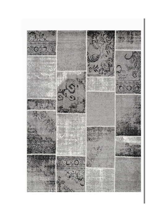 Tzikas Carpets Sky 25307-995 Сет Съвременни Спалня килими Сив 298-0-355-25307-995 3бр