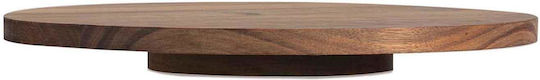 Andrea House Platou de Servire Rotativ Lemn 32x32x1.5buc 1buc