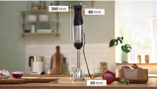 Bosch Serie 6 Blender De Mână Cu Tijă Din Inox 1000W Negru