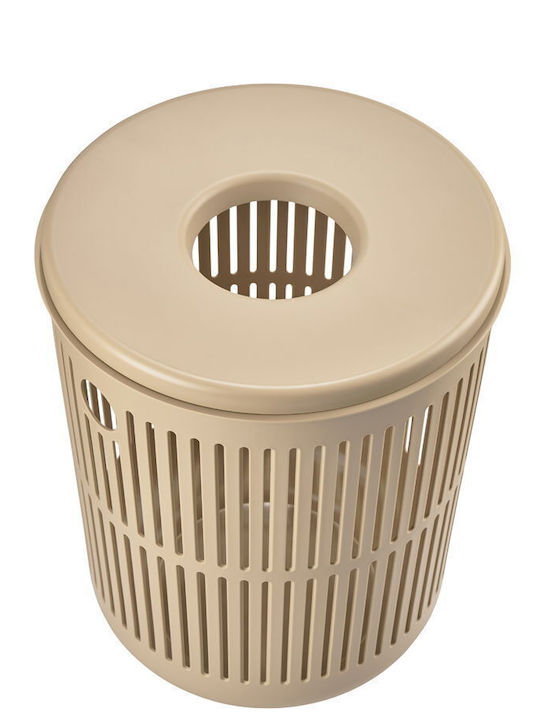 Zone Denmark Ume 37342 Καλάθι Απλύτων Πλαστικό 40x40x54cm Καφέ